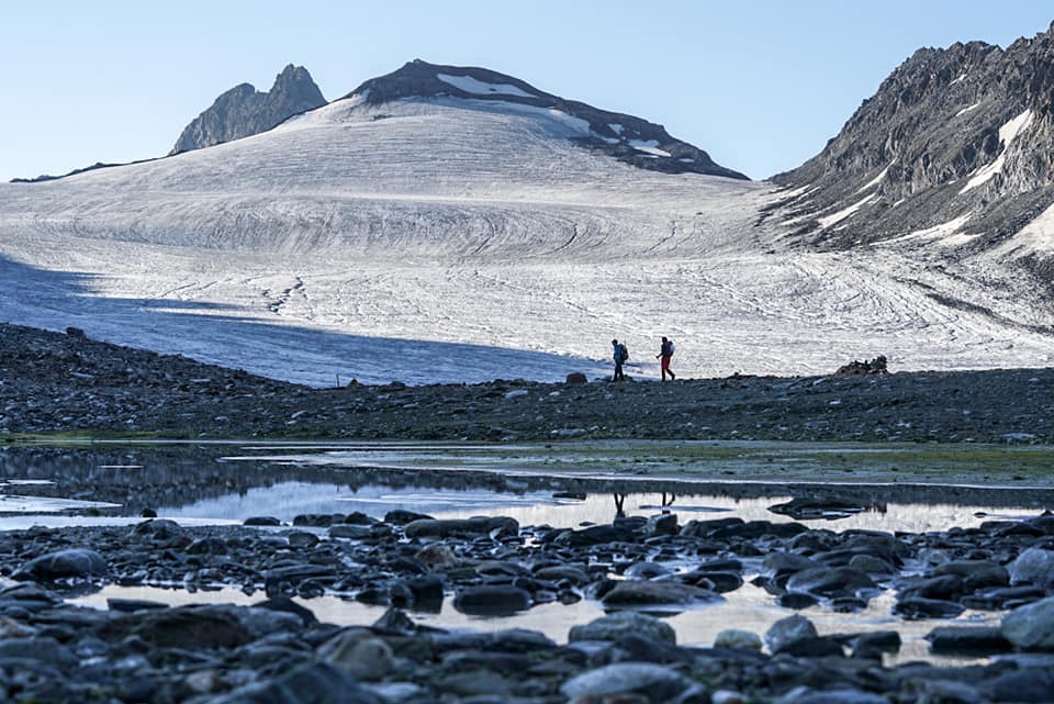 Wandern vor dem ewigen Eis